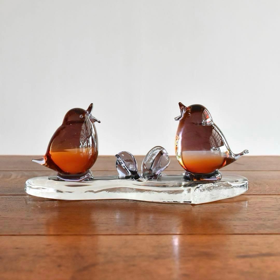 Murano Glass Bird Archimede Seguso ムラーノ MURANO, Italy - Archimede Seguso - Rare Bianco Nero White and