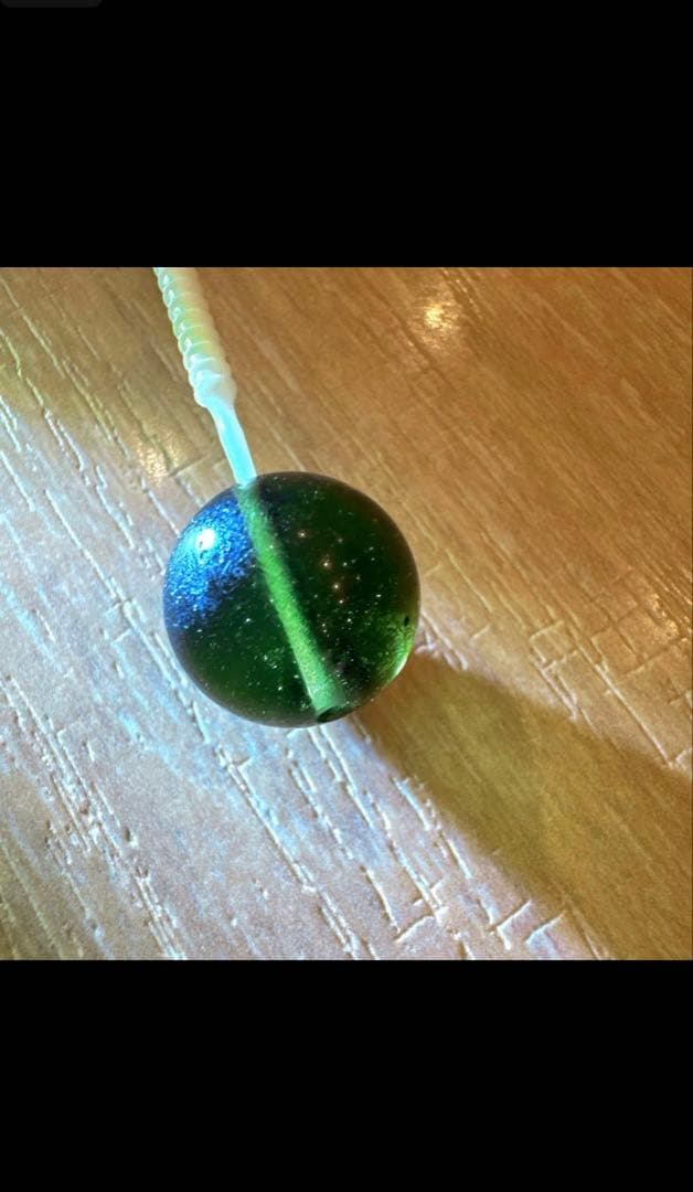 【写真より実物が強い】 高透明モルダバイト 13.7mm｜龍紋くっきり｜一点物