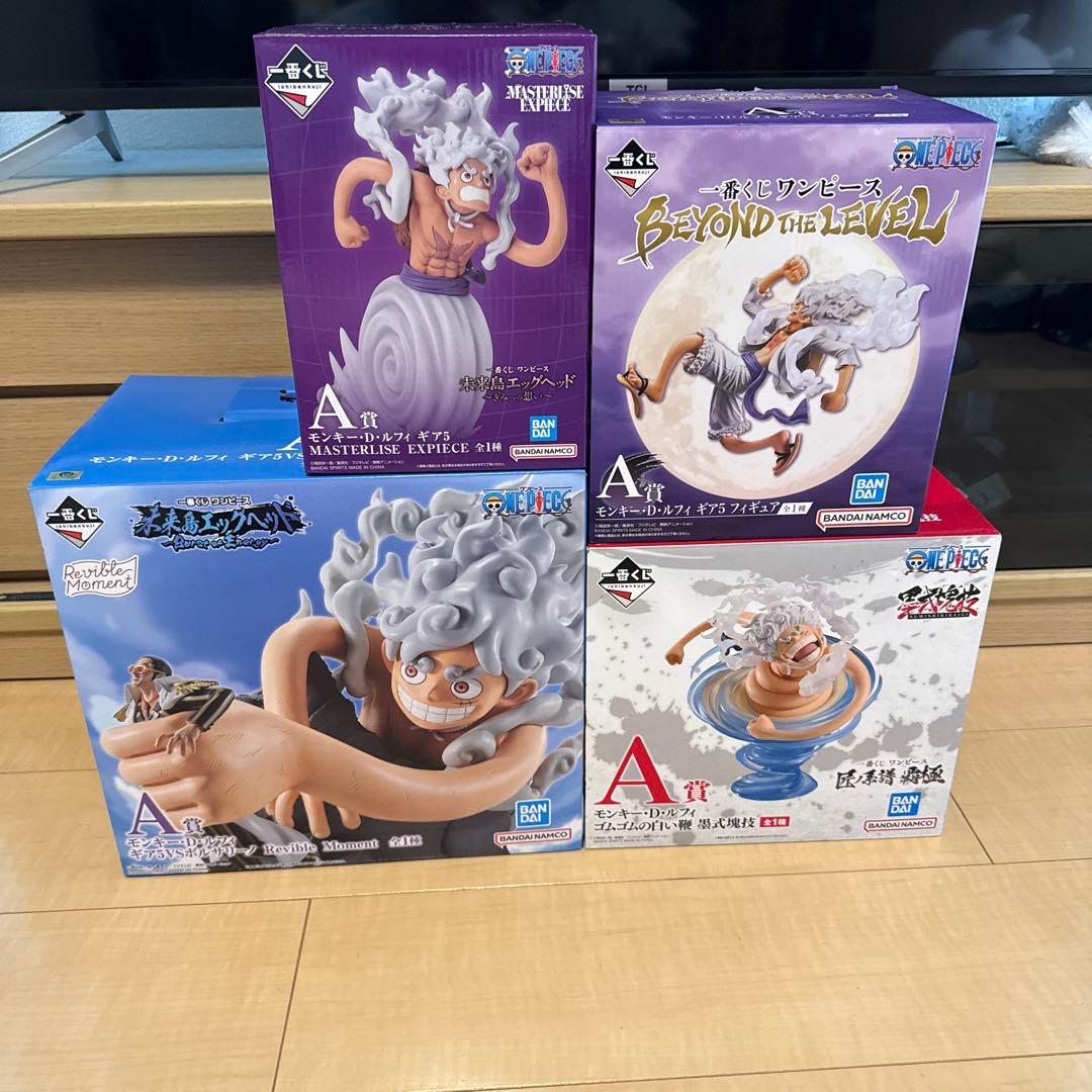 一番くじワンピース ルフィ ニカ フィギュアセット - メルカリ