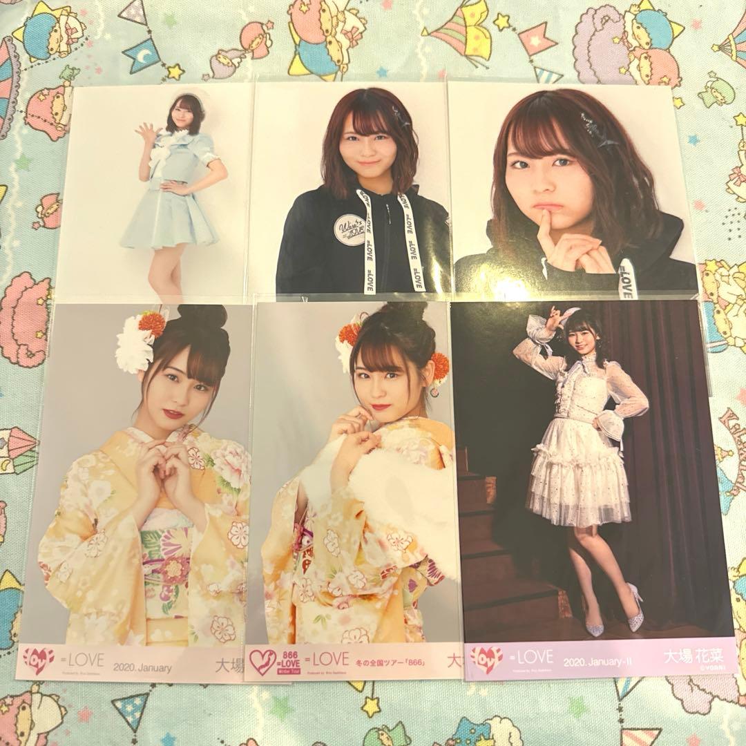 LOVE イコラブ 生写真 大場花菜 まとめ売り 62枚 イコラブ 大場花菜 生