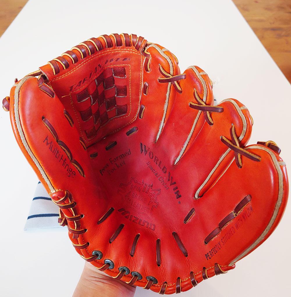 ミズノ ワールドウィン 硬式グローブ 信義作 東尾修モデル ミズノ