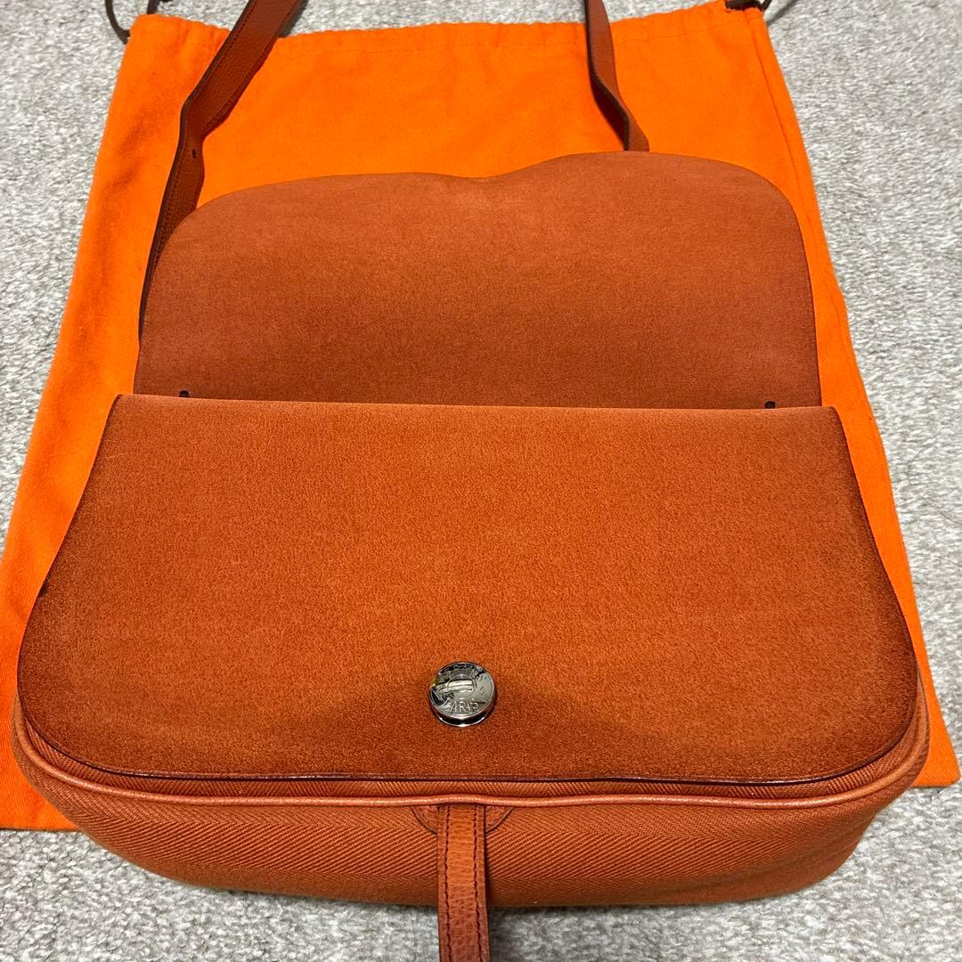 エルメス オレンジ コロラドMM 保存袋付き