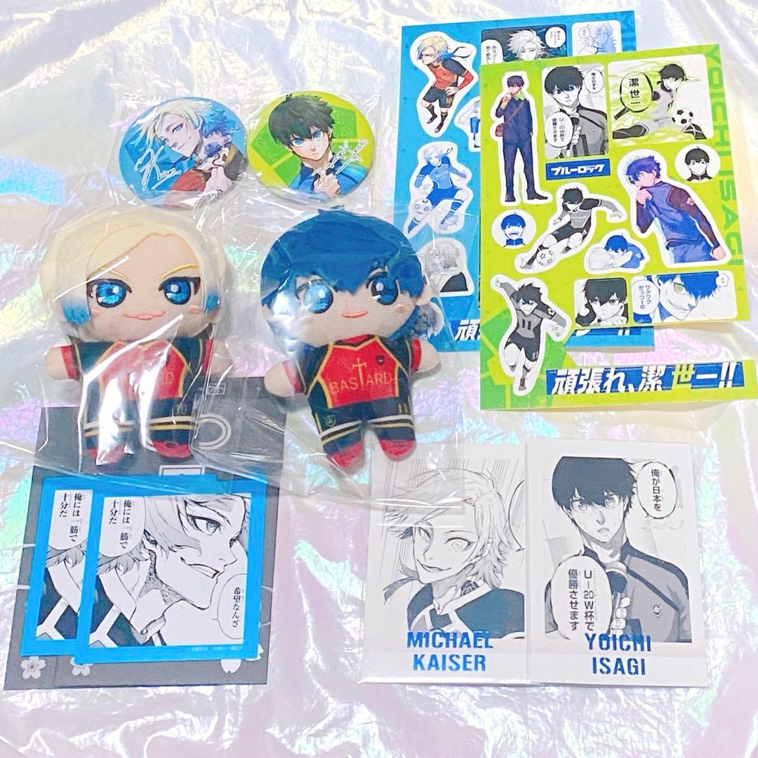 ブルーロック ブルーロック展 ぬいぐるみマスコット ぱしゃこれ 缶