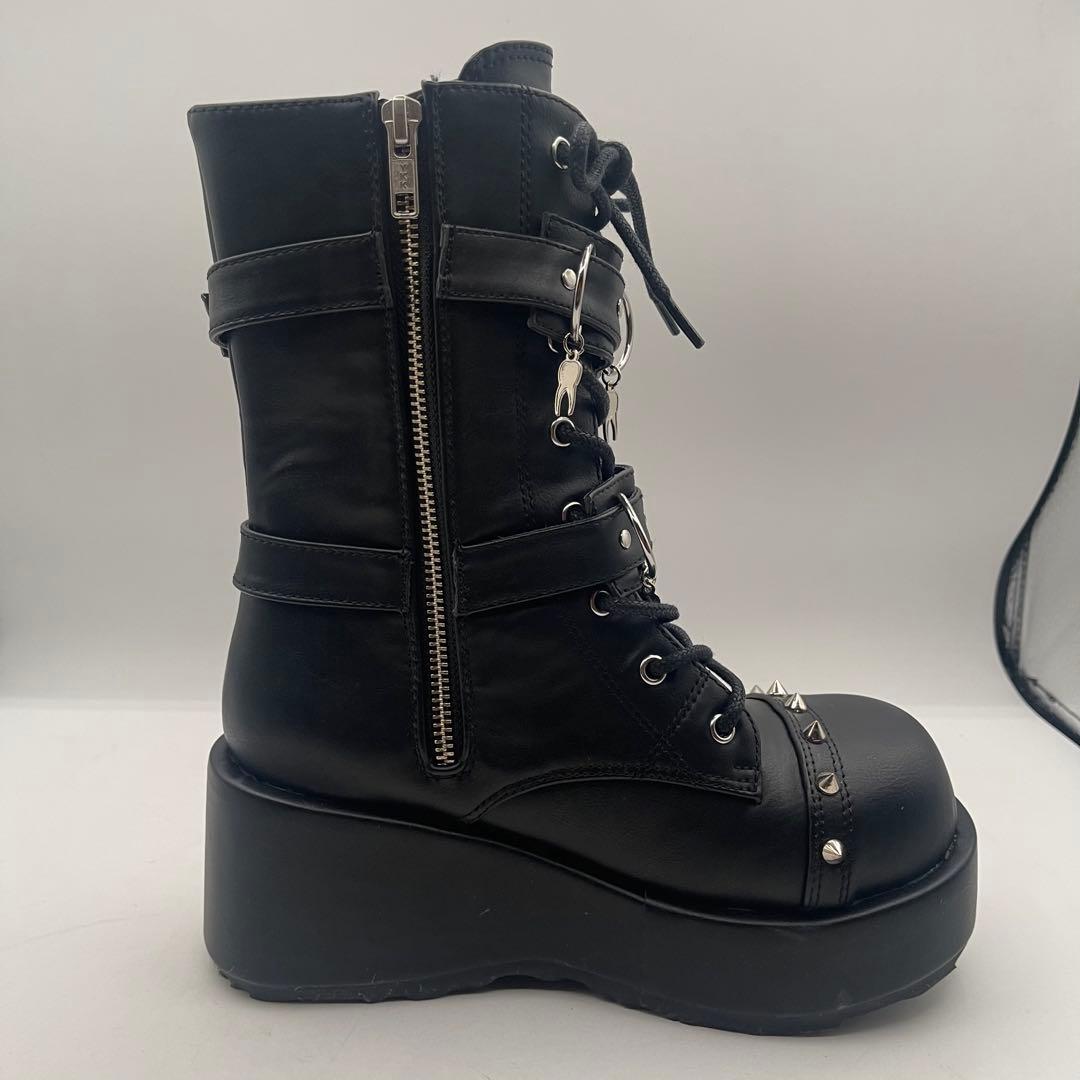 ✨️ さま専用　51106 デモニア　厚底ブーツ　23.5cm 黒