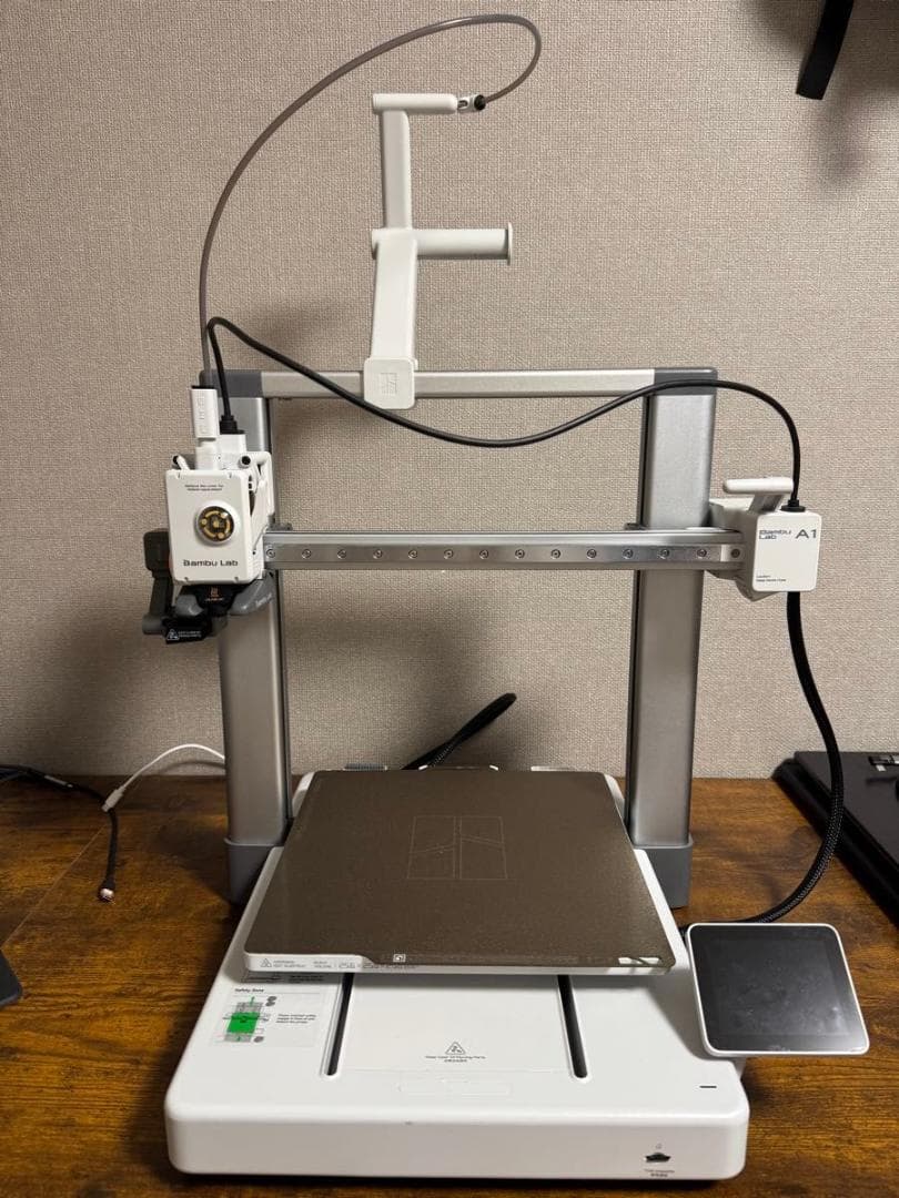 【使用79ｈ・乾燥機付】Bambulab A1+2スプール乾燥機+硬化鋼ノズル 3Dプリンター】Bambulab A1 Combo 標準0.4㎜ノズルとオプション0.2