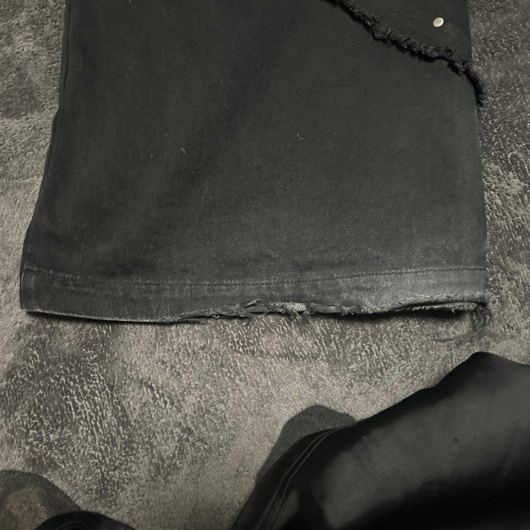 Cut-Off Denim Pants Jent Louis Mサイズ - メルカリ