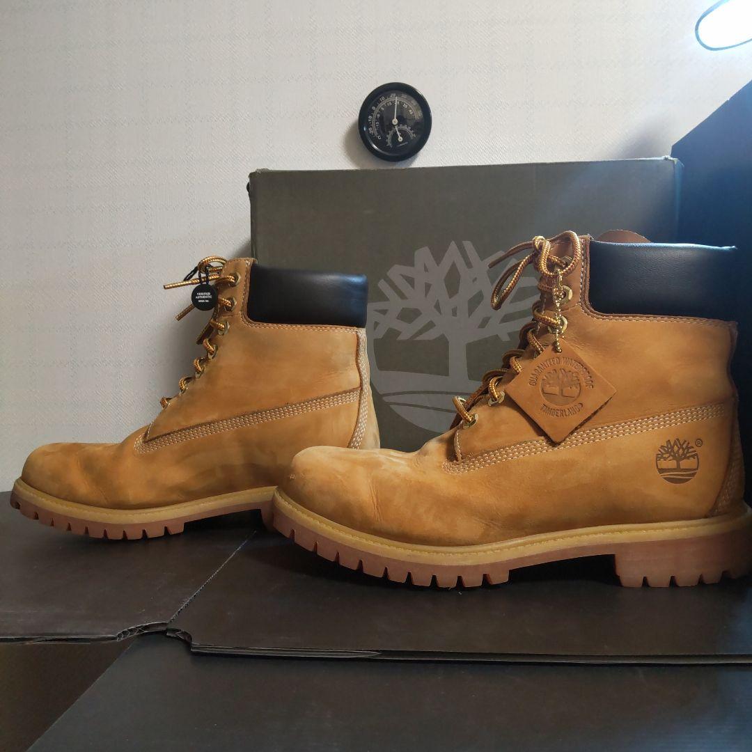 【スニダン鑑定品】Timberland プレミアムブーツ 8.5w