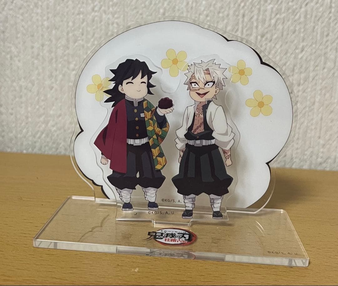 鬼滅の刃 柱稽古編 カフェ 第七話 実弥におはぎを渡す義勇 アクリル