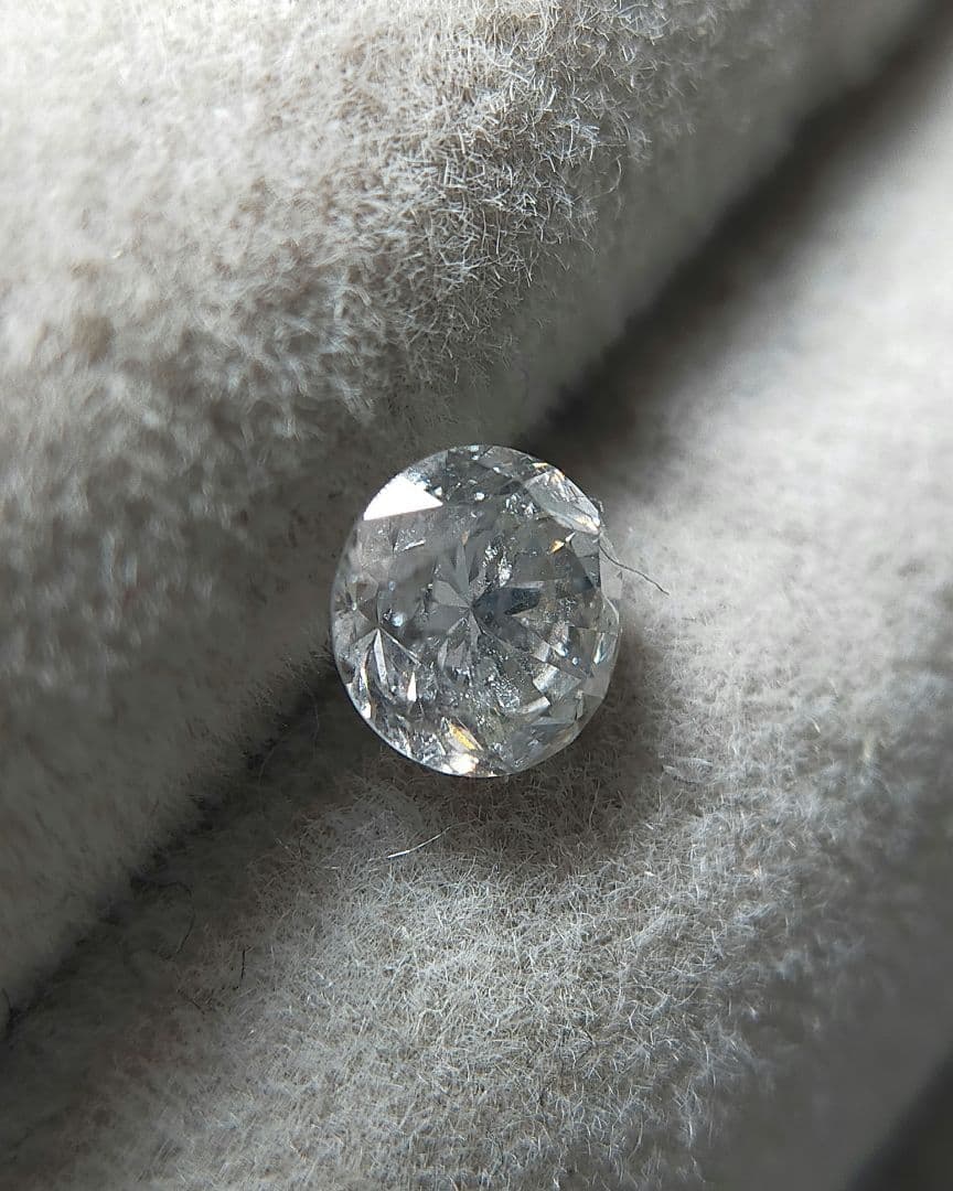 専用 天然ダイヤモンド ルース 0.585ct J I1 FAIR