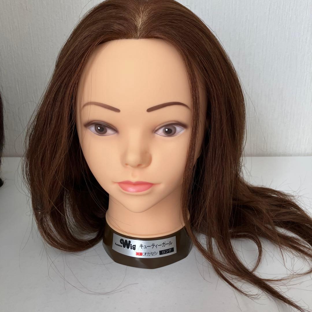 カットウィッグ 3体 - メルカリ