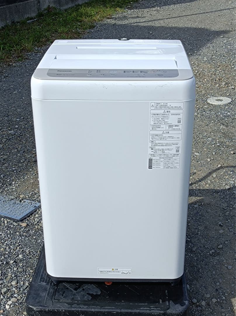 八6416【配送設置料金込み】Panasonic 洗濯機 5.0kg