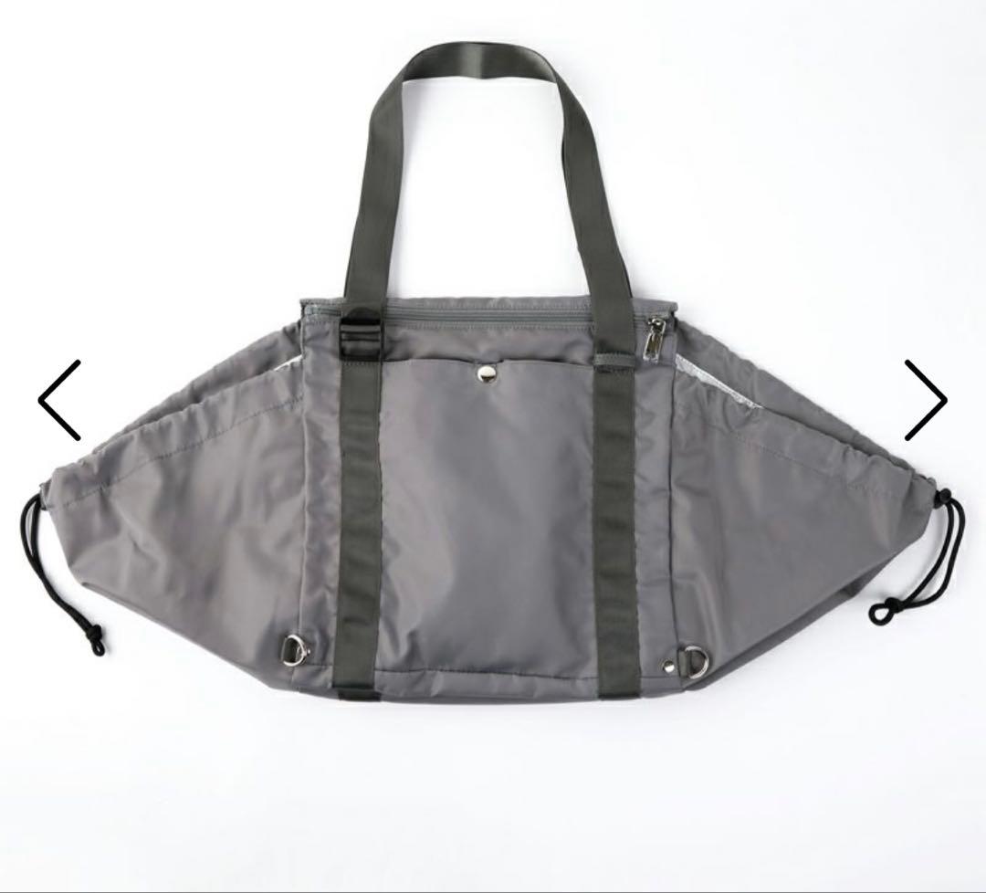 紀ノ国屋 保冷付きレジカゴリュック モーニンググレーエコバッグ