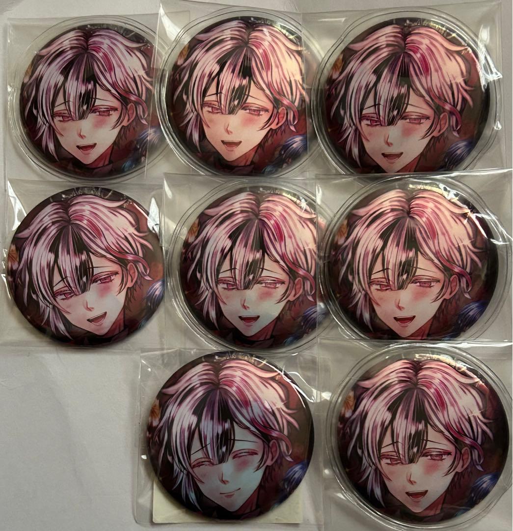 あくねこ 悪魔執事と黒い猫 ベリアン 2024バースデー 缶バッジ セット