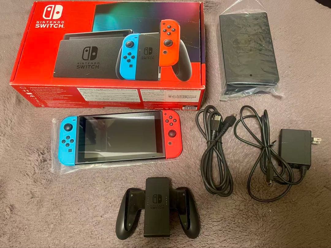 Nintendo Switch 本体 レッドブルー ジョイコン Nintendo Switch 本体【Joy-Con(L) ネオンブルー/(R) ネオンレッド