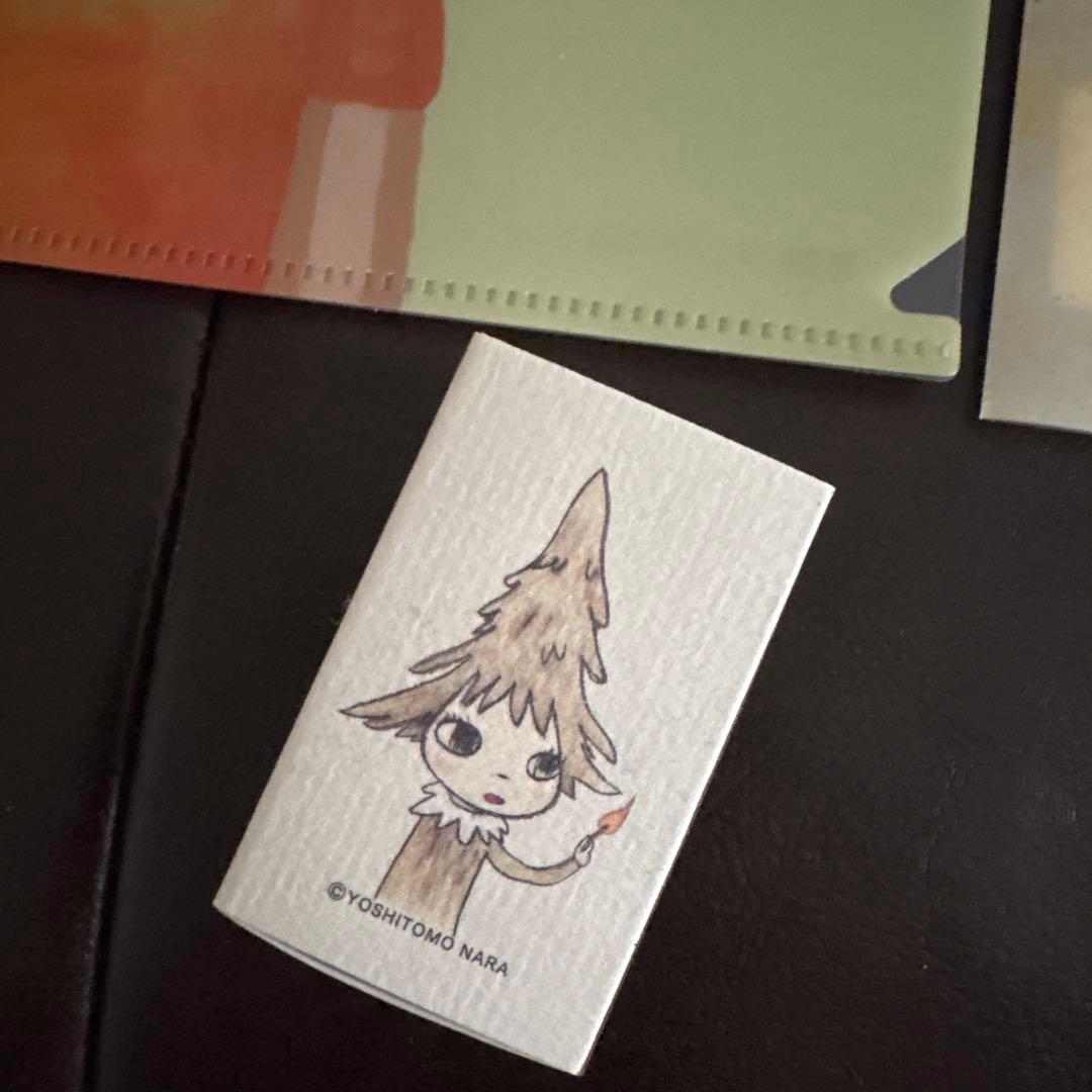 奈良美智 クリアファイル A4サイズ2枚 マッチ箱 - メルカリ