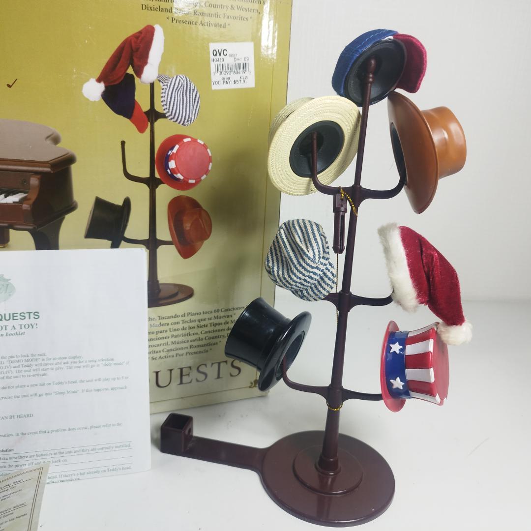 ミスタークリスマス テディベア ピアノ オルゴール 美品 日本未発売