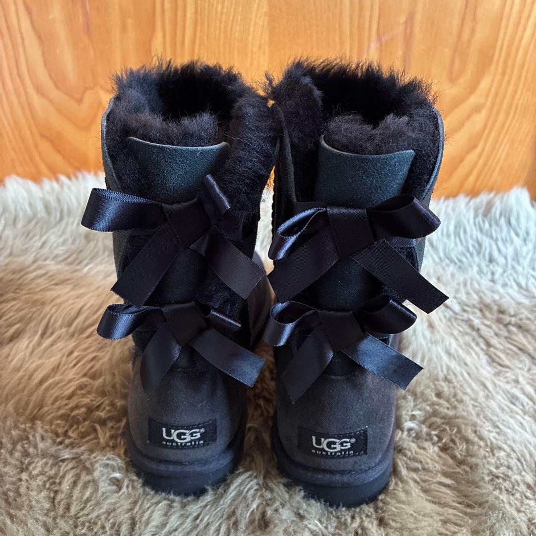 新品・未使用品 UGG アグ CLASSIC BAILEY BOW 24.0cm