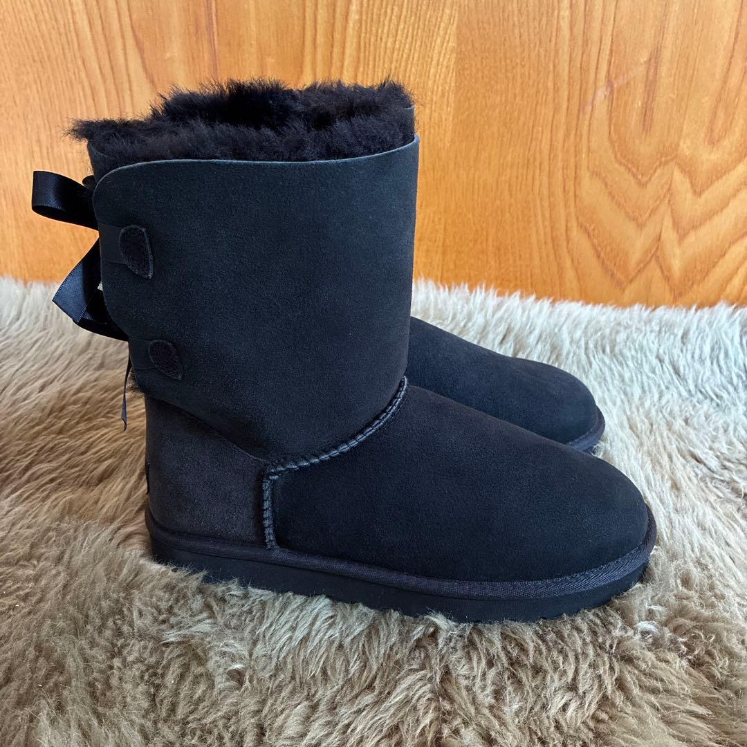 新品・未使用品 UGG アグ CLASSIC BAILEY BOW 24.0cm