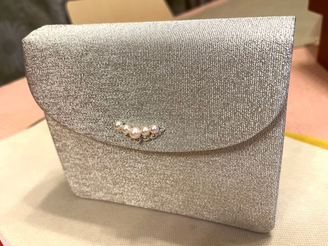 和装バッグ　カクテルバッグ　ミキモト本真珠　綴織　佐賀綿　新品未使用品　高級品 和装バッグ カクテルバッグ ミキモト本真珠 綴織 佐賀綿 新品未使用品