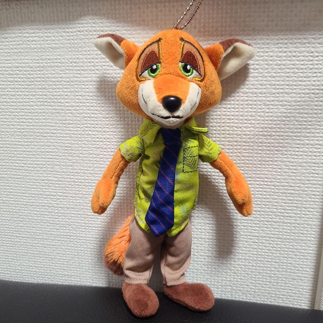 ディズニーリゾート○ズートピア ニック・ワイルド ぬいば ぬいぐるみ