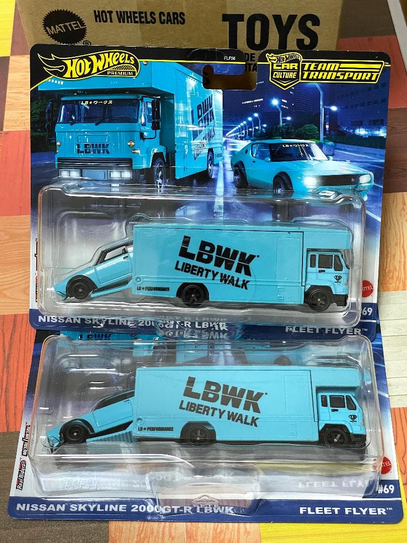 ホットウィール チームトランスポート スカイライン LBWK フリート