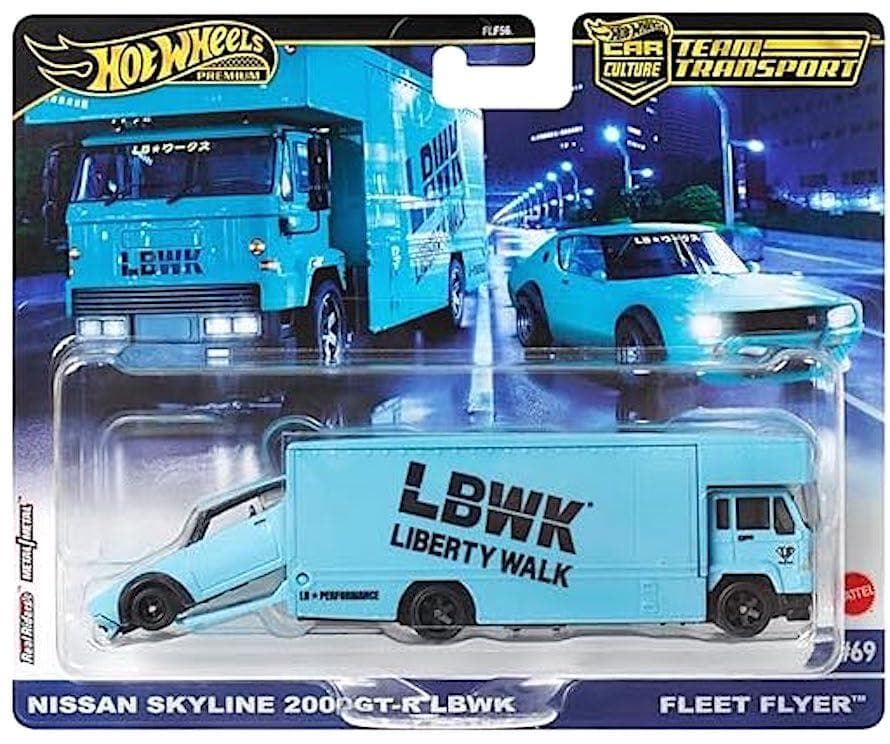 ホットウィール チームトランスポート スカイライン LBWK フリート