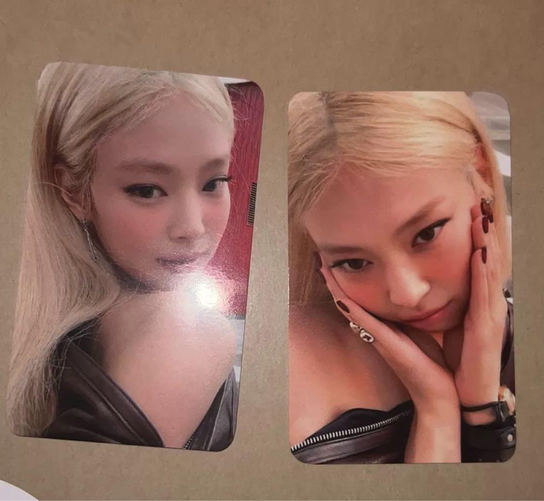 balckpink mantra MBC 事前収録限定 ジェニー　サノク BLACKPINKジェニーmantra MBC サノク 事前収録トレカA 2枚 - メルカリ