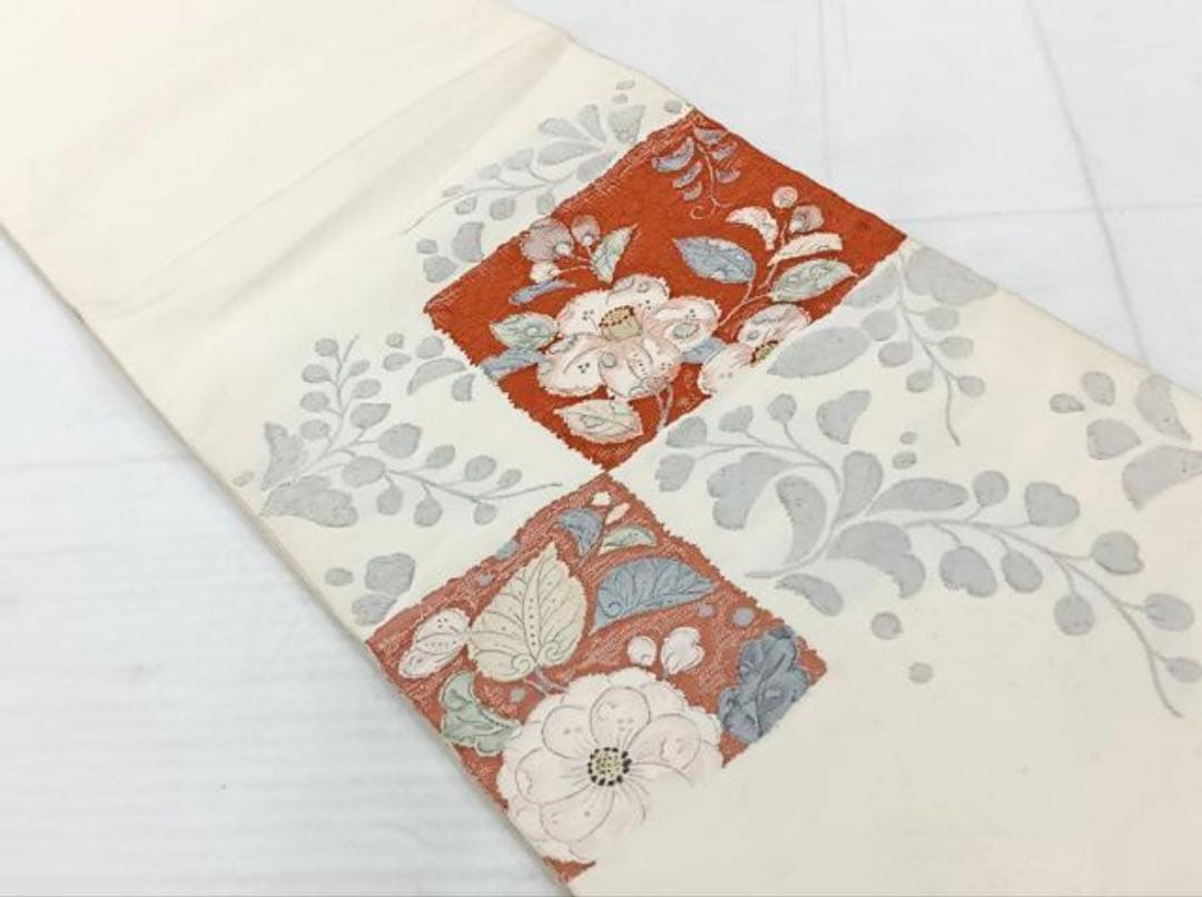 西陣 老舗 渡文謹製 手織 太鼓柄袋帯 辻が花 金銀糸 正絹 - メルカリ