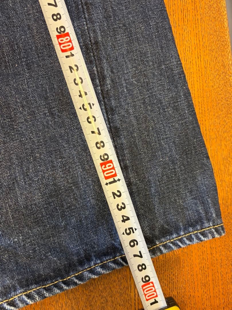 桃太郎ジーンズ 出陣ミドルストレート ジッパーフライ w34 - メルカリ