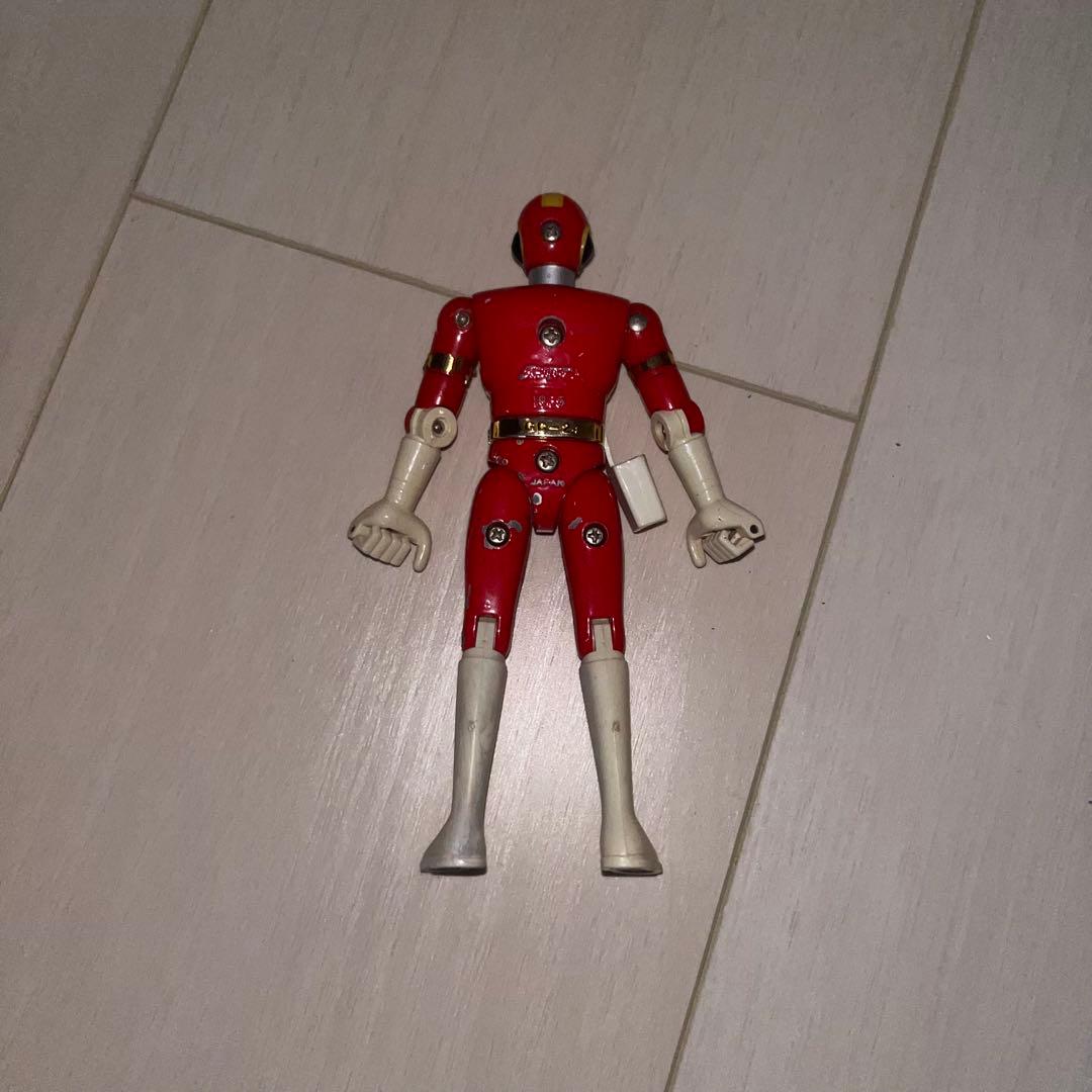 電撃戦隊チェンジマン 超合金 昭和 戦隊ヒーロー フィギュア 当時物