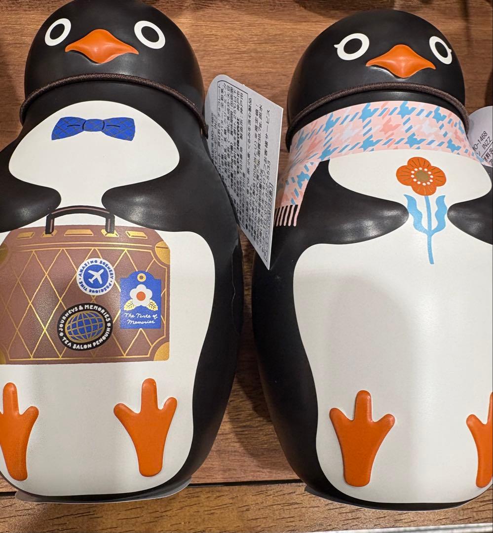 モロゾフ 喫茶ペンギン バレンタイン 2026 ペンギン缶 2個セット