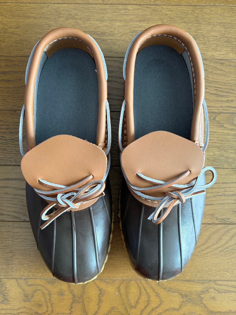 新品　L.L.Bean　エルエルビーン　ビーンブーツ　ラバー　モカシン　サイズ9