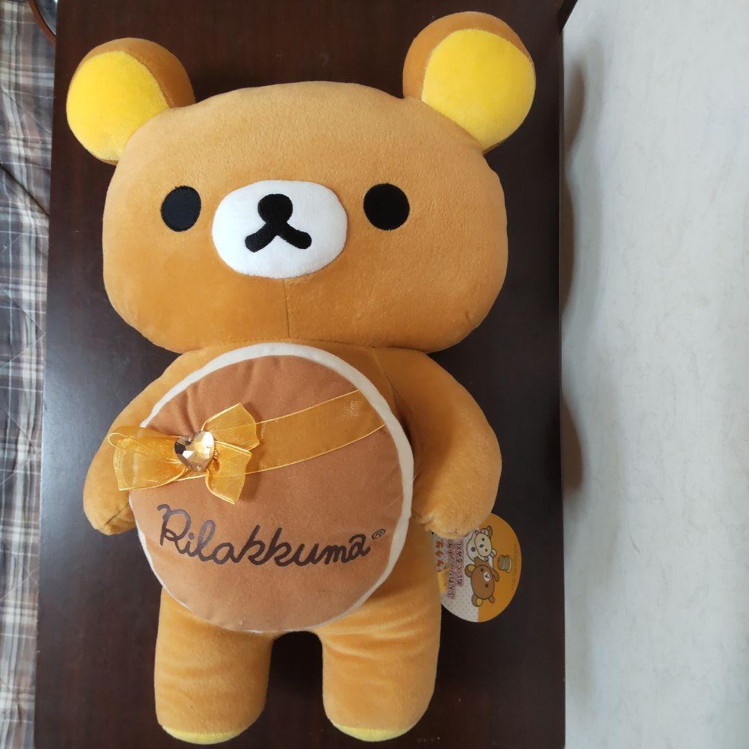 リラックマ ふんわりホットケーキぬいぐるみXL - メルカリ
