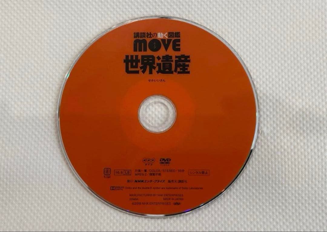 【美品：図鑑DVD10枚】図鑑MOVE NEO DVDのみ10枚