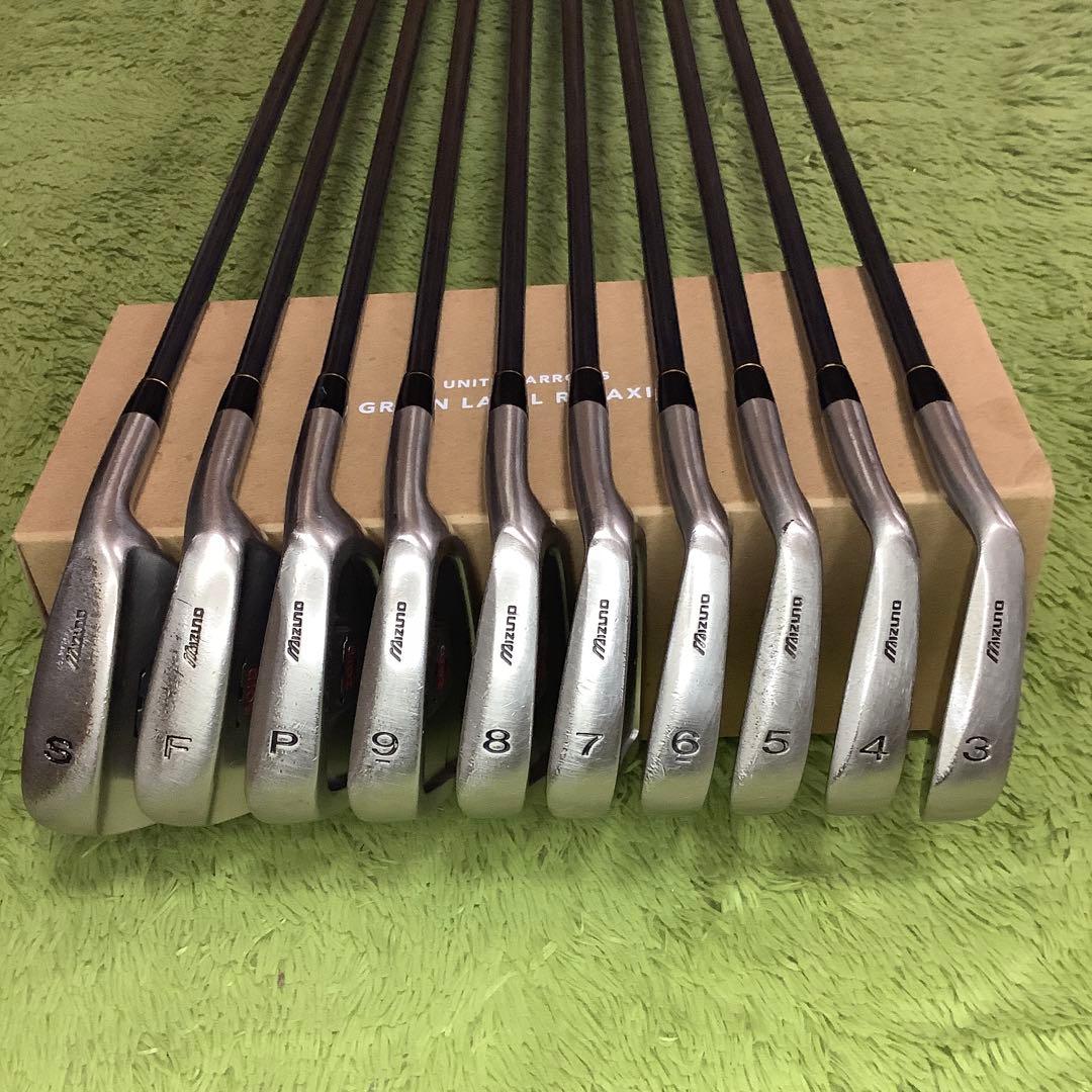 希少】ミズノT-ZOID COMP アイアン10本セット カーボンR - メルカリ