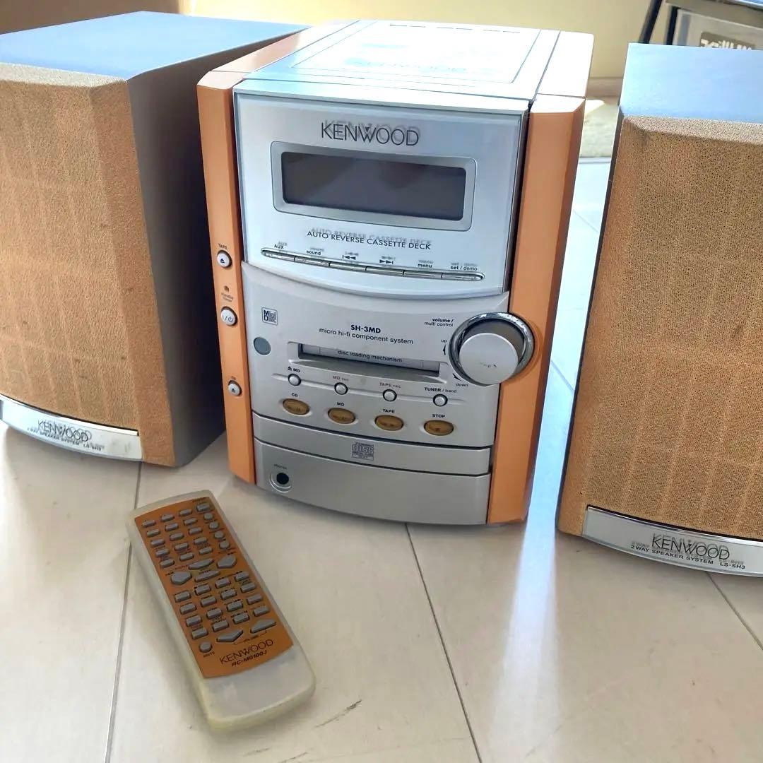 KENWOOD ケンウッド MDミニコンポ ジャンク品 - メルカリ