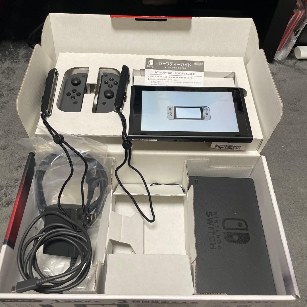 Nintendo Switch 本体 ※外装傷、コントローラ不良 ゲーム途中にジョイコンの接続が外れてしまい再接続画面になるため中断