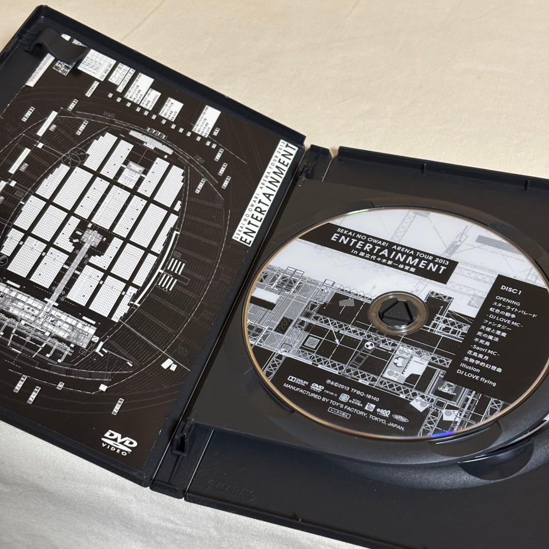 美品】SEKAI NO OWARI DVD 2本セット - メルカリ