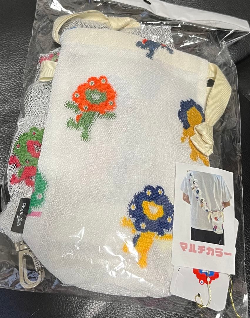 ミャクミャク レース PBショルダーバッグ マルチカラー - メルカリ