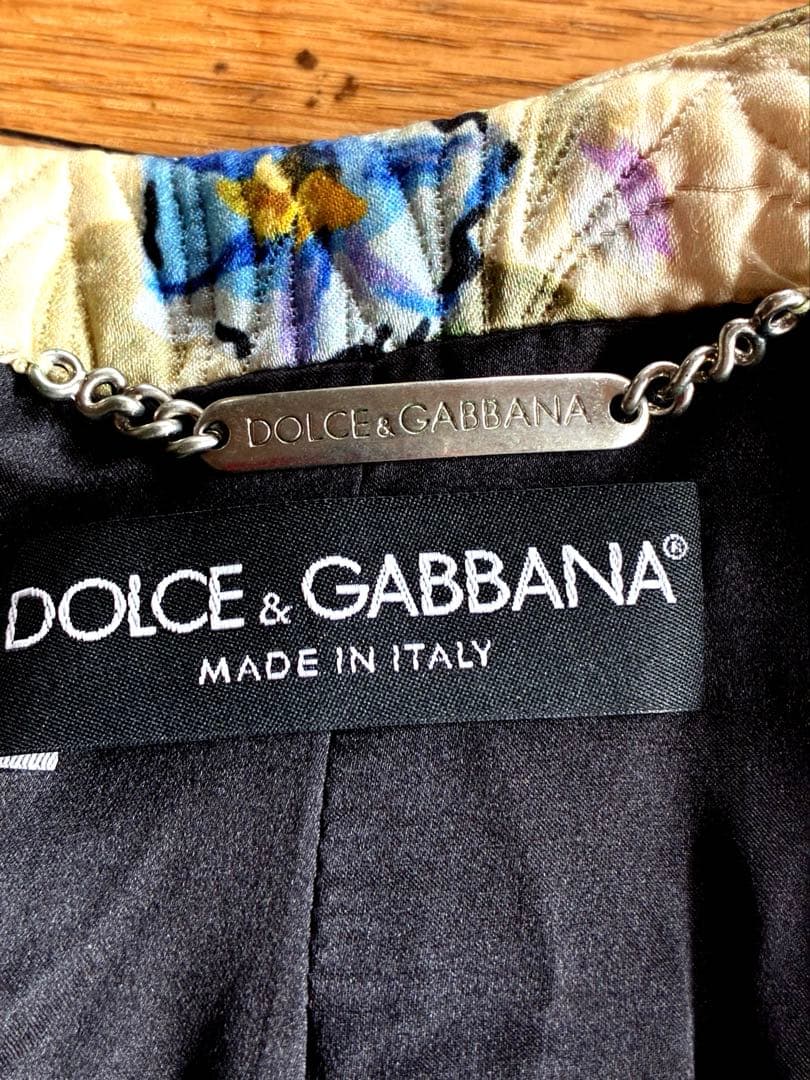 新春お値下げ ドルチェアンドガッバーナ ワッフル生地丸首ジャケット