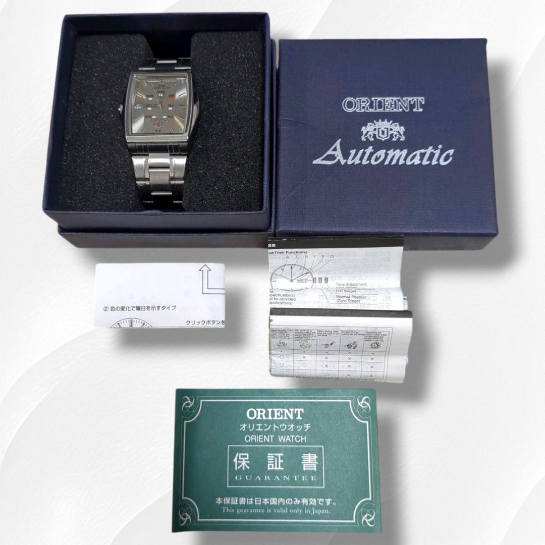 希少】オリエント スリースター スクエア（自動巻き）稼働品 - メルカリ