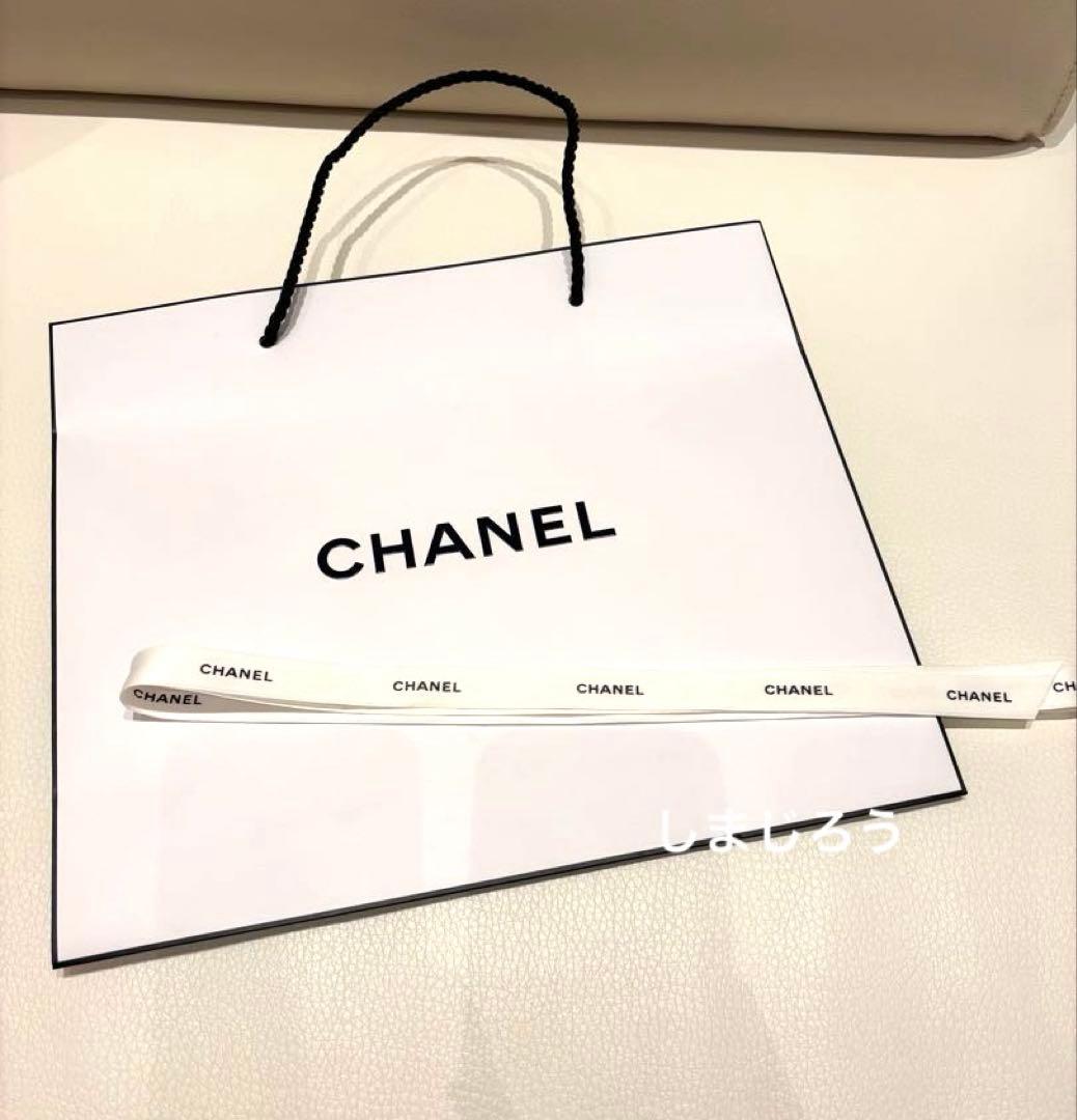 美品 CHANEL ショッパー リボン 空箱2 セット - メルカリ