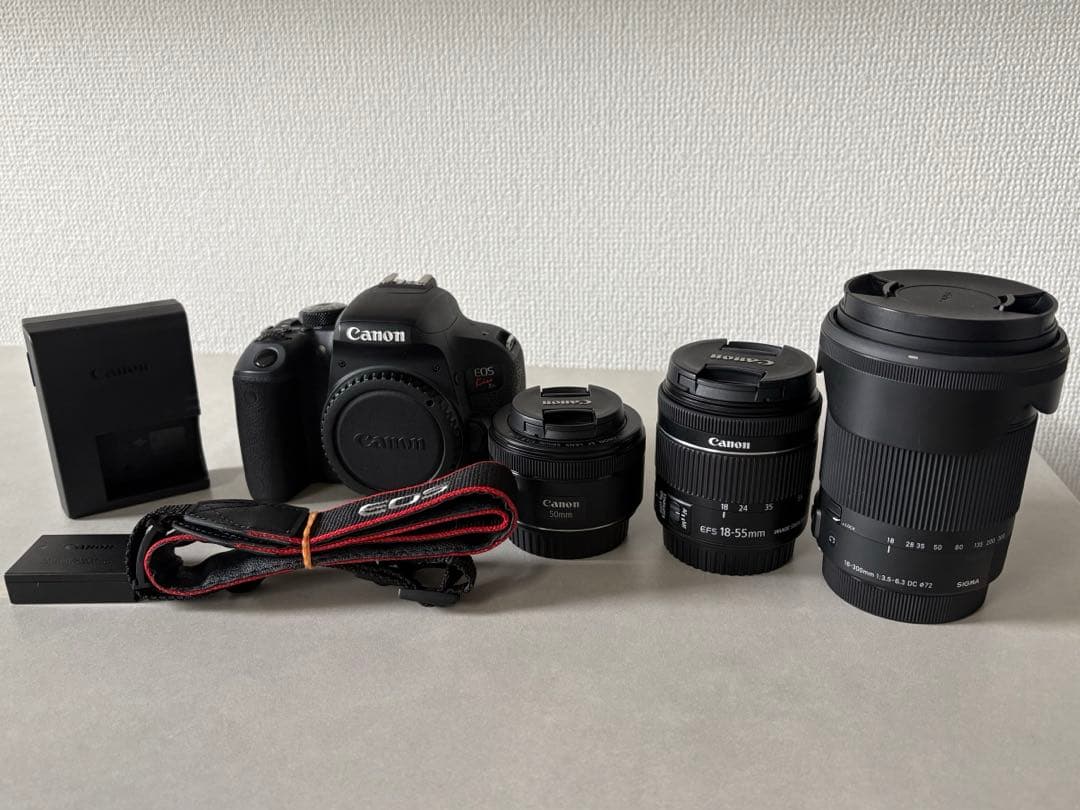 EOS Kiss x9i + レンズ3本セット Canon（キヤノン）EOS Kiss X9i + EF70-300mm 【スポーツ撮影セット