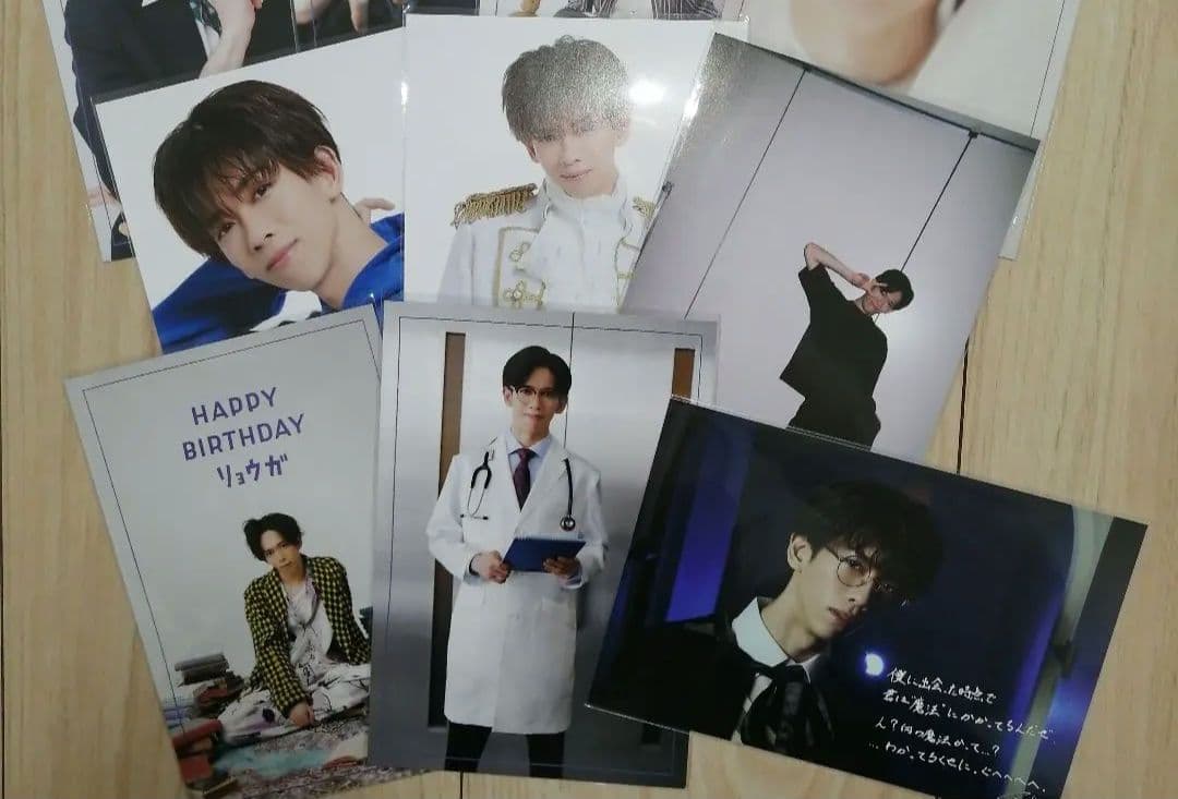 リョウガ ポストカード 生誕 スクラッチ リョウガノス 超特急 - メルカリ