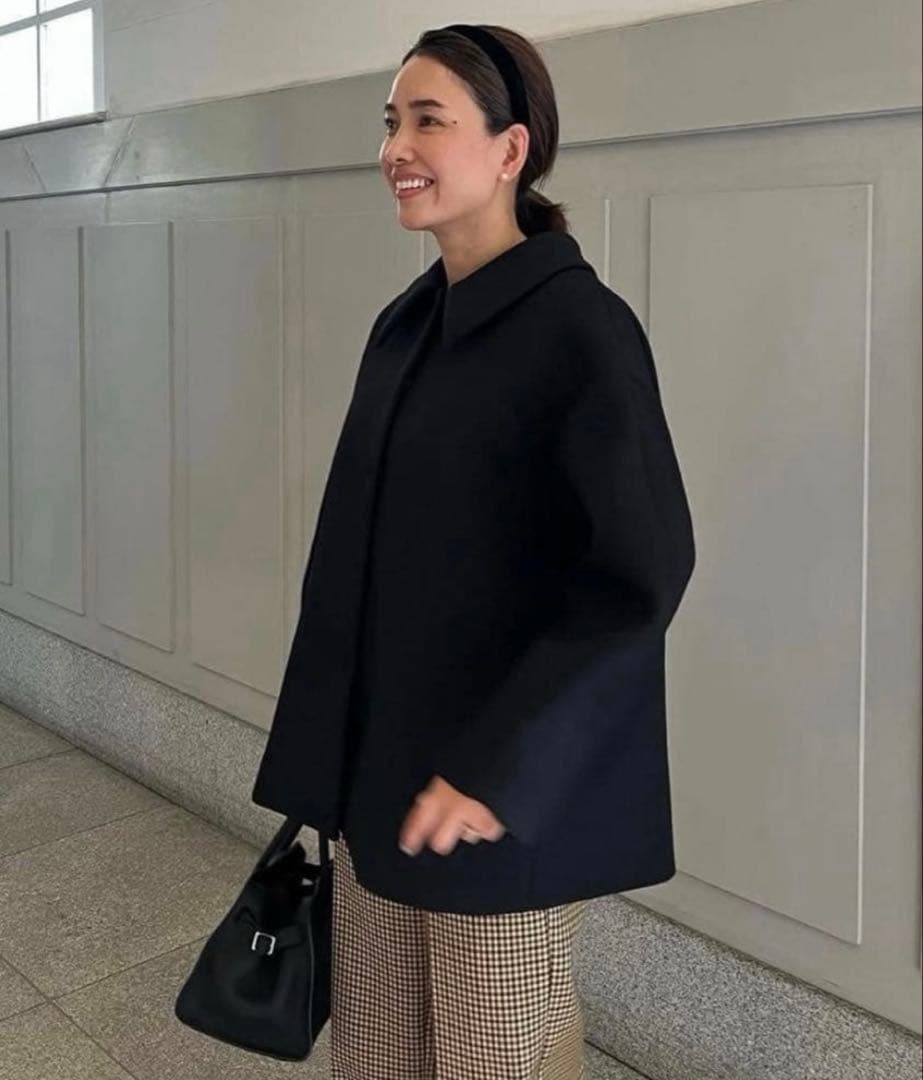 OHGA ブラック ボンディングコート - メルカリ