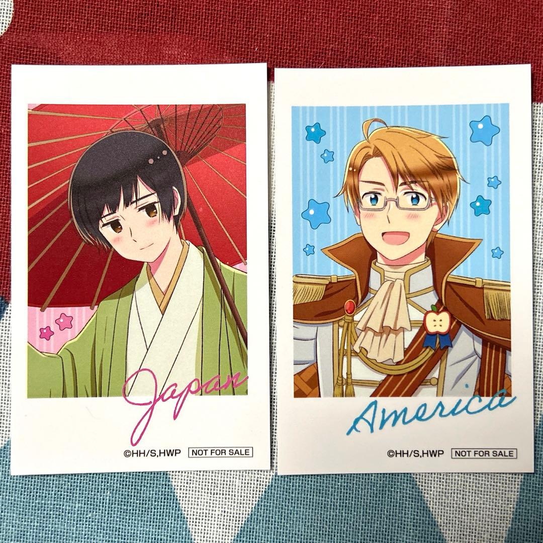 ヘタリアWorld☆Stars スイーツパレード 購入特典カード コンプセット