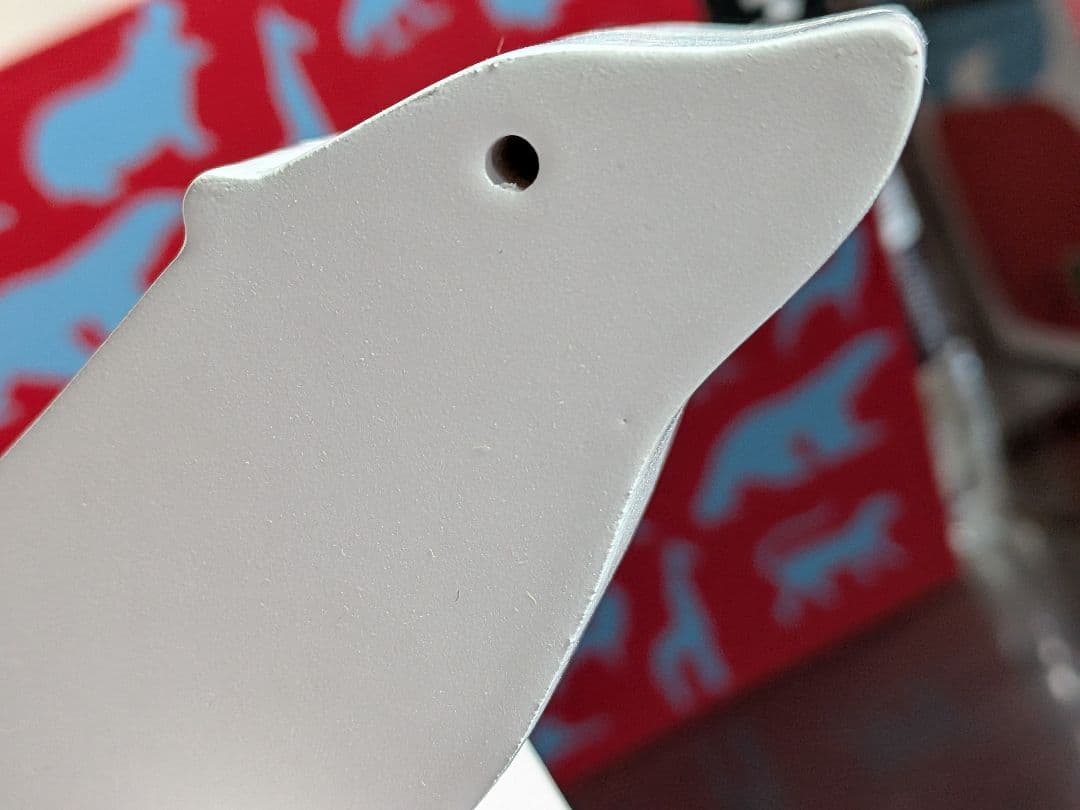 新品だけど少し傷ありオルセー美術館 ポンポン 木製おもちゃ シロクマ