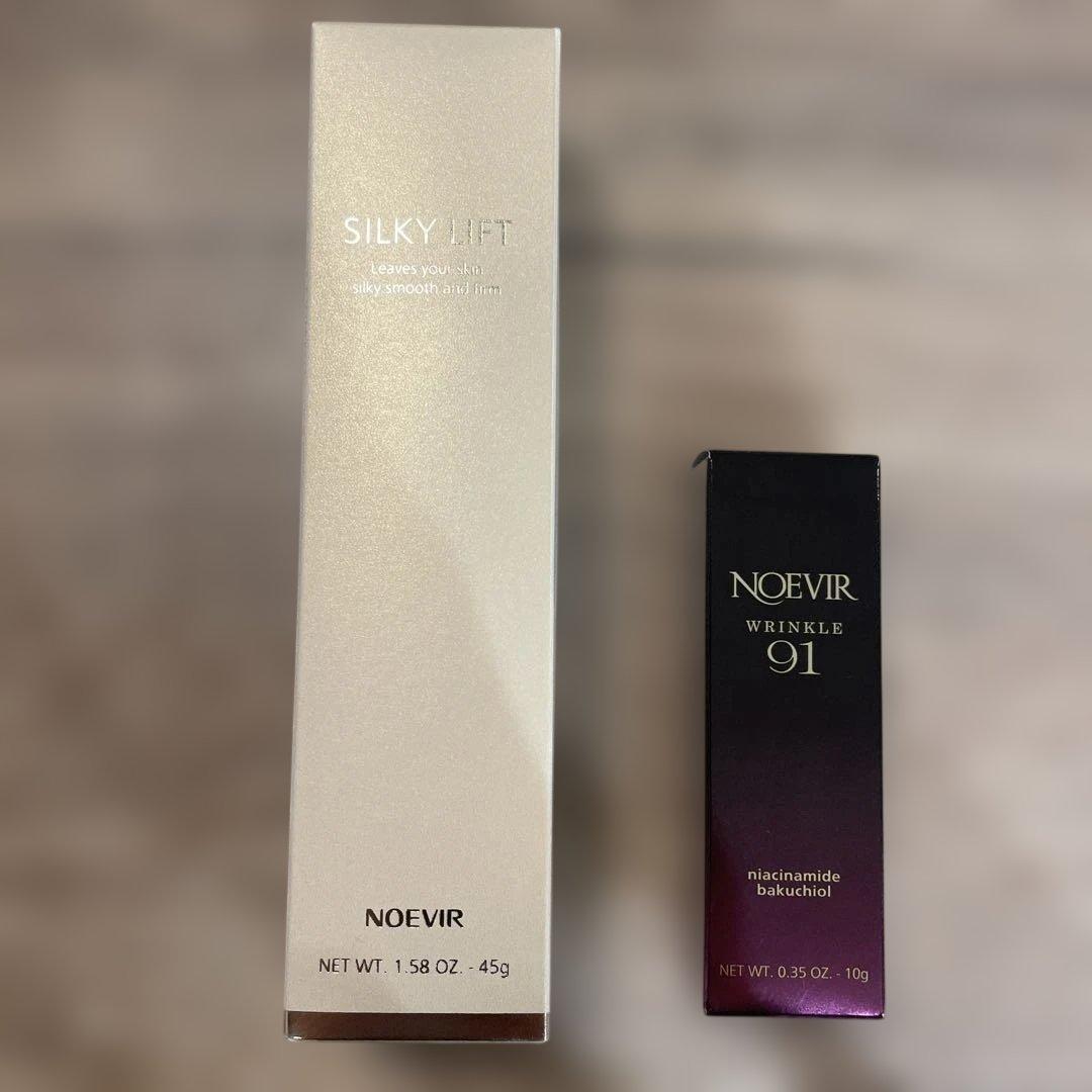 NOEVIR SILKY LIFT45g & WRINKLE 91 10gセット N WRINKLE 91 – Noevir USA Online Store