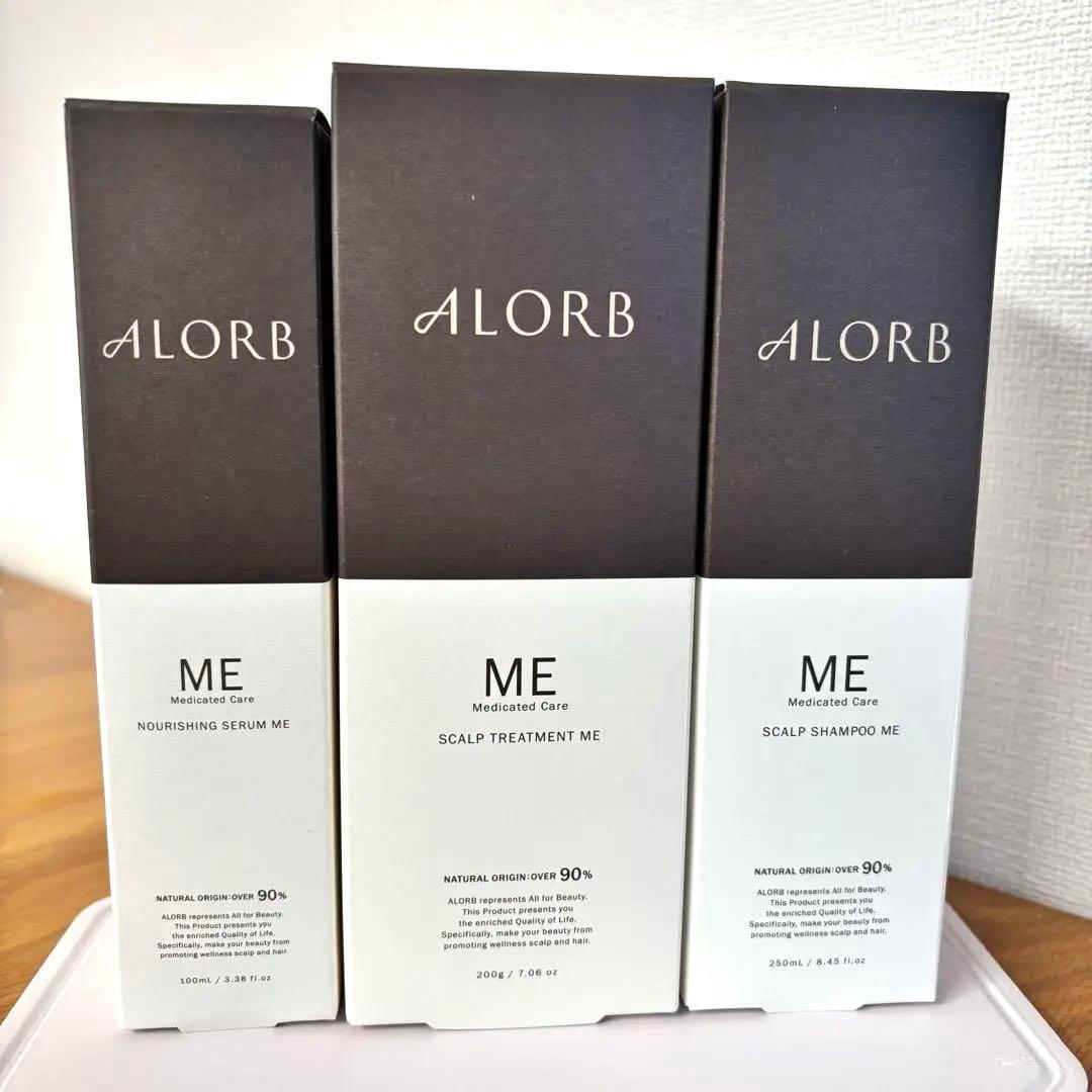 ④ALORB スカルプケアセット 3点セット WELLP ウェルプ 3点セット 薬用スカルプケア シャンプー