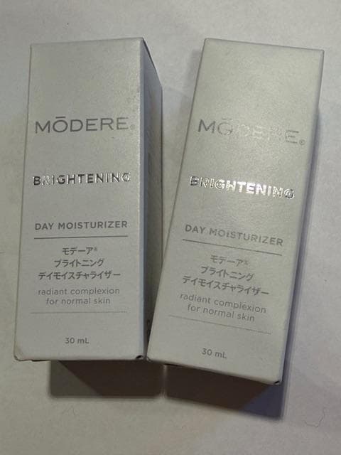 新品　未使用　モデーア　ブライトニング　デイモイスチャライザー　2個セット モデーア ブライトニング デイモイスチャライザー | 化粧品 | モデーア